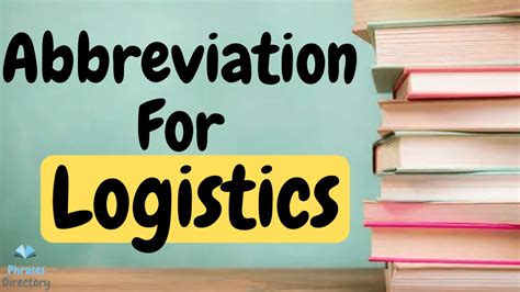 CNC Logistics Abbreviation Meaning .